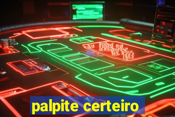 palpite certeiro